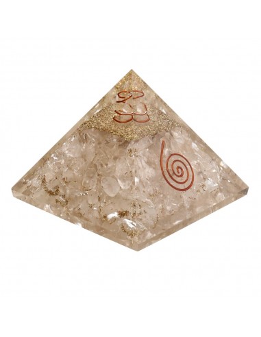 Piramide Orgonite di Quarzo in Resina...