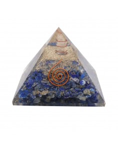 Piramide in orgonite di...