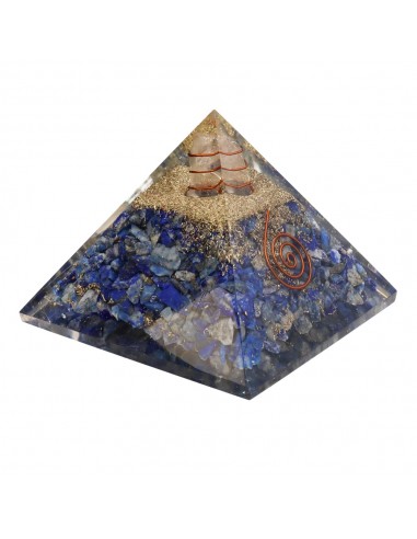 Pirámide Orgonita di Lapislazuli in...