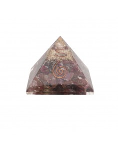 Ruby Orgonite Pyramid in...