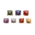 Pacote de Pirâmides de Orgonite 7 Chakras