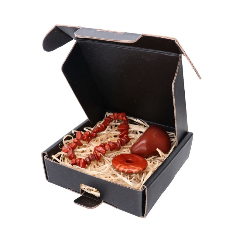 Confezione Scatola Zodiacale Scorpione - Giada Rossa