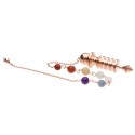 Pendolo Isis in Rame con Chakra (COB11)