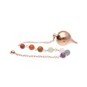 Péndulo Mermet de Cobre con Chakras (COB19)