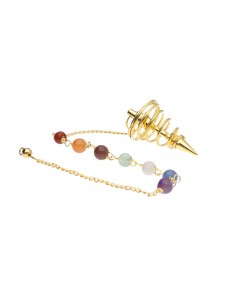 Bronze Spiral Pendulum with... 2