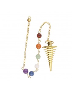 Pendule conique en bronze...