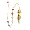 Pendule Isis en bronze avec chakras (BRO33)