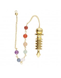 Pendule Isis en bronze avec...