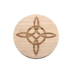 Base Circolare per Altare Nudo di Strega 5.5cm