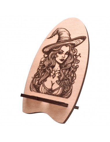 Supporto per cellulare da strega.