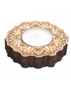 Portacandele Mandala Fiore