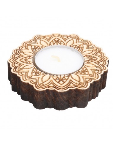 Portacandele Mandala Fiore