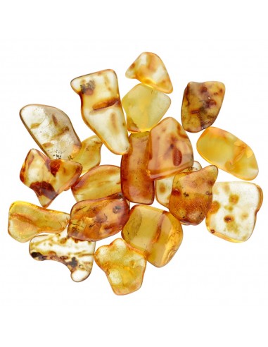 Piccoli sassi di ambra naturale extra