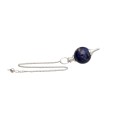 Pêndulo Sodalite Mermet com banho de prata (MER7)