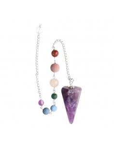 Amethyst Faceted Pendulum...