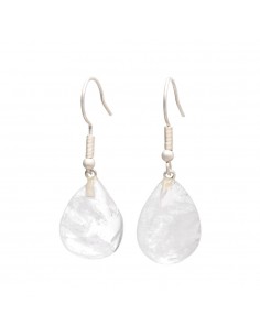 Silver Plated White Quartz...