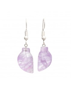 Pendientes Hoja de Amatista...