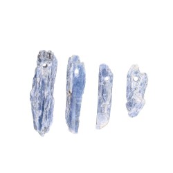 Colgante de Cianita Azul con Agujero