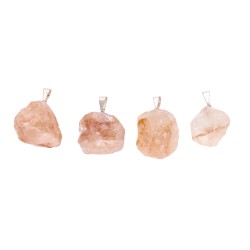 Rough Hematoid Quartz Pendant