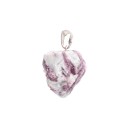 Pendente di Tormalina Rosa Grezza