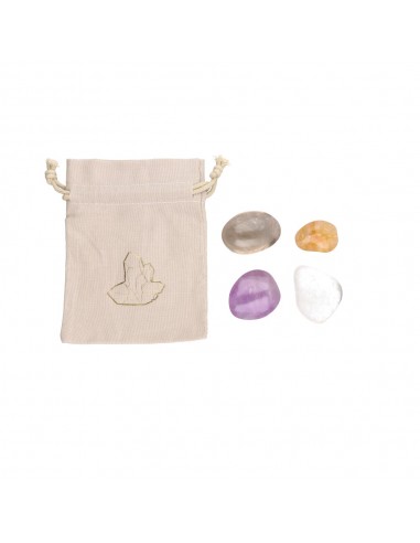 Set di 4 minerali per studi.