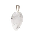 Pendentif cœur de quartz tourmaline