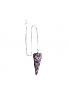 Amethyst Chevron Faceted...