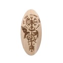 Base Oval para Altar Viking Vegvisir 25cm