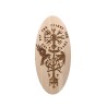 Base ovale pour autel Viking Vegvisir 13cm