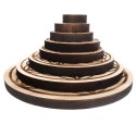 Base de altar circular Flor da Vida 20cm
