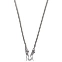 Gotland Braided Chain 2mm in Sterling Silver 925