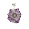 Amethyst Pendant in 925 Sterling Silver (18N)