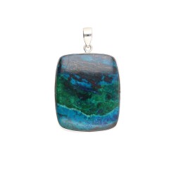 Pendente in Shattuckite in Argento Sterling 925 (32N)