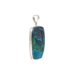 Pendente in Shattuckite in Argento Sterling 925 (32N)