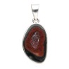 Pingente Geodin de Ágata em Prata de Lei 925 (37N)