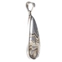 Pendente in Esfalerite Striata in Argento Sterling 925 (40N)