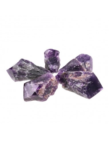 Punte di ametista a Chevron di alta...