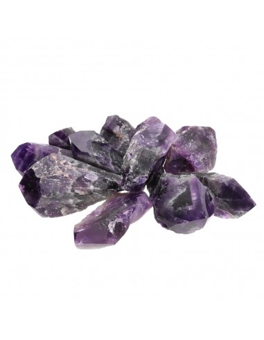 Punte di ametista a Chevron di alta...