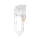 Pendentif en quartz brut blanc avec trou