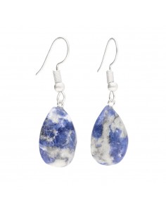 Silver Plated Sodalite Drop... 2