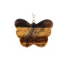 Pendentif papillon en oeil de tigre