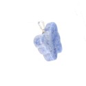 Blue Quartz Butterfly Pendant