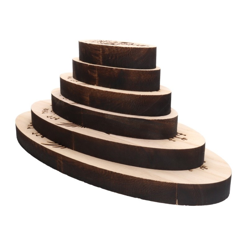Base Ovale per Altare Vegvisir Vichingo 20cm
