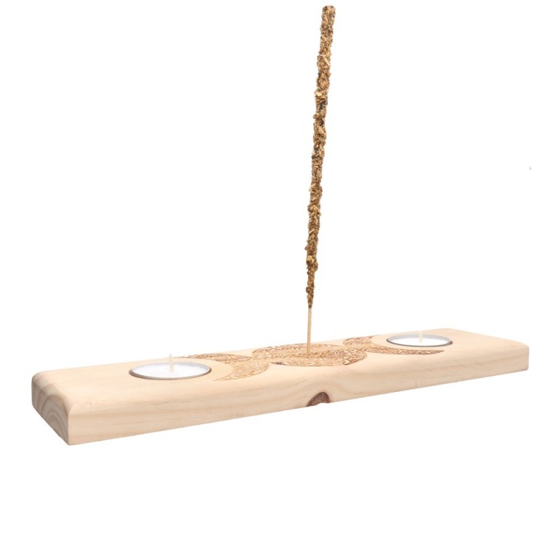 Incensiere e Porta-candele Fase Lunare