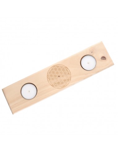 Incensiere e portacandele Fiore della...