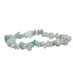 Bracciale Chip di Acquamarina Qualità A