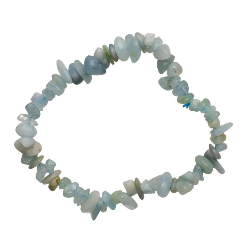 Bracciale Chip di Acquamarina Qualità A