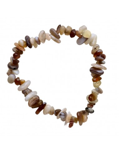 Bracciale con chip di Agata Botswana