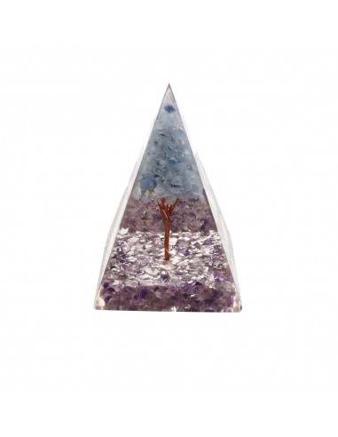 Piramide di ametista orgonite in...