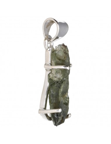 Ciondolo in Moldavite in Argento...